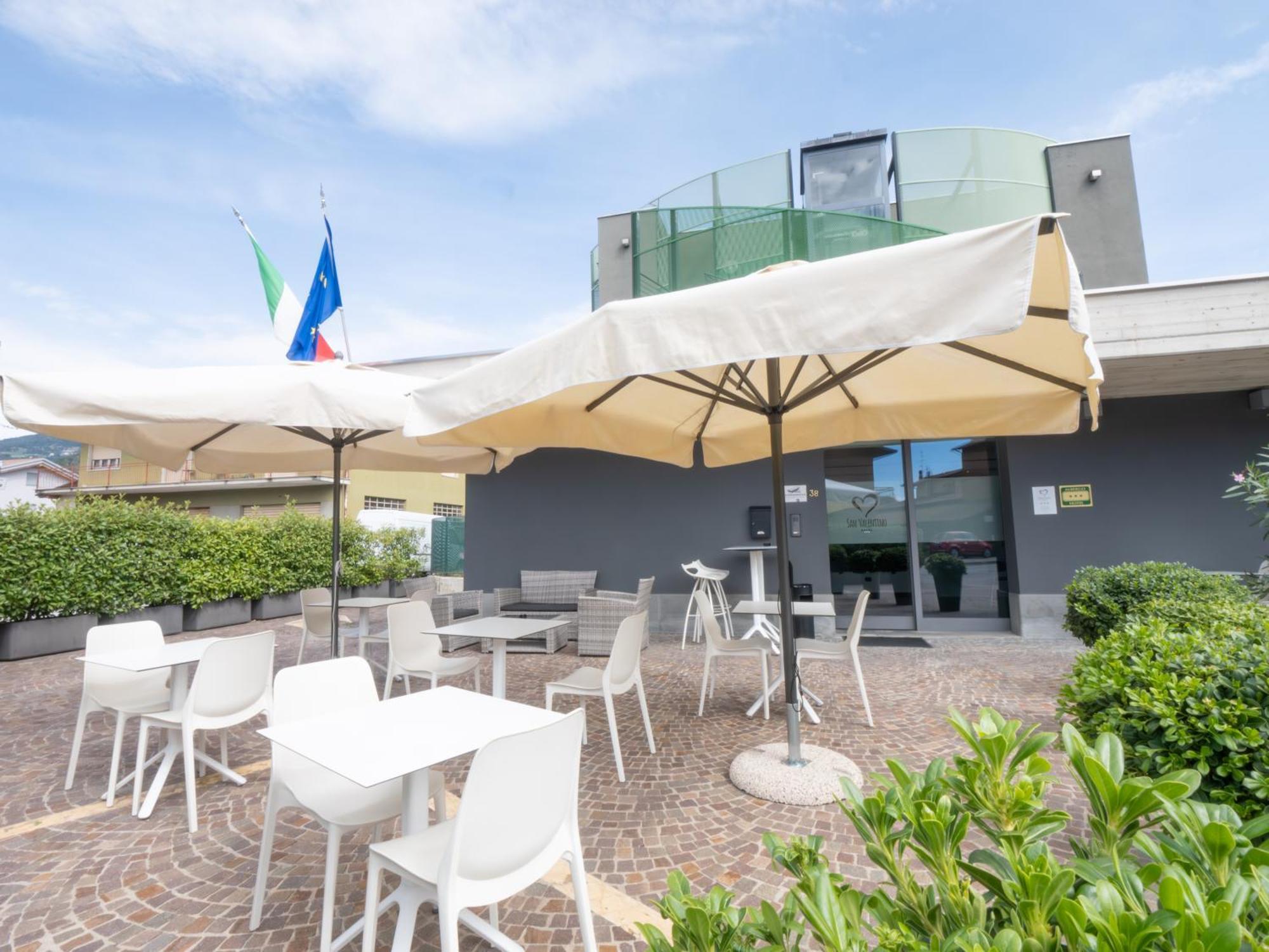 San Valentino Hotel Villa di Serio Bagian luar foto